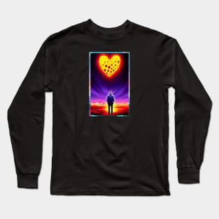 Lonely Heart - Holy Heart 001 Long Sleeve T-Shirt